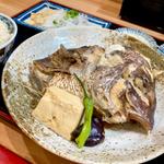鯛かぶと煮膳(酒のあて鮨謹賀福島店)