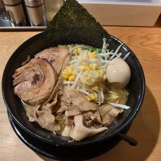 特製肉盛味噌らーめん(肉盛り味噌らーめん侍倶楽部)