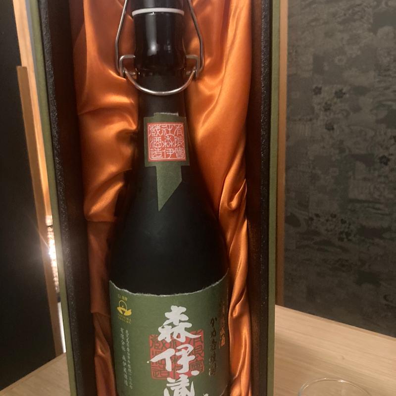 森伊蔵　極上の一滴(博多海鮮 和たつ美 博多本店)