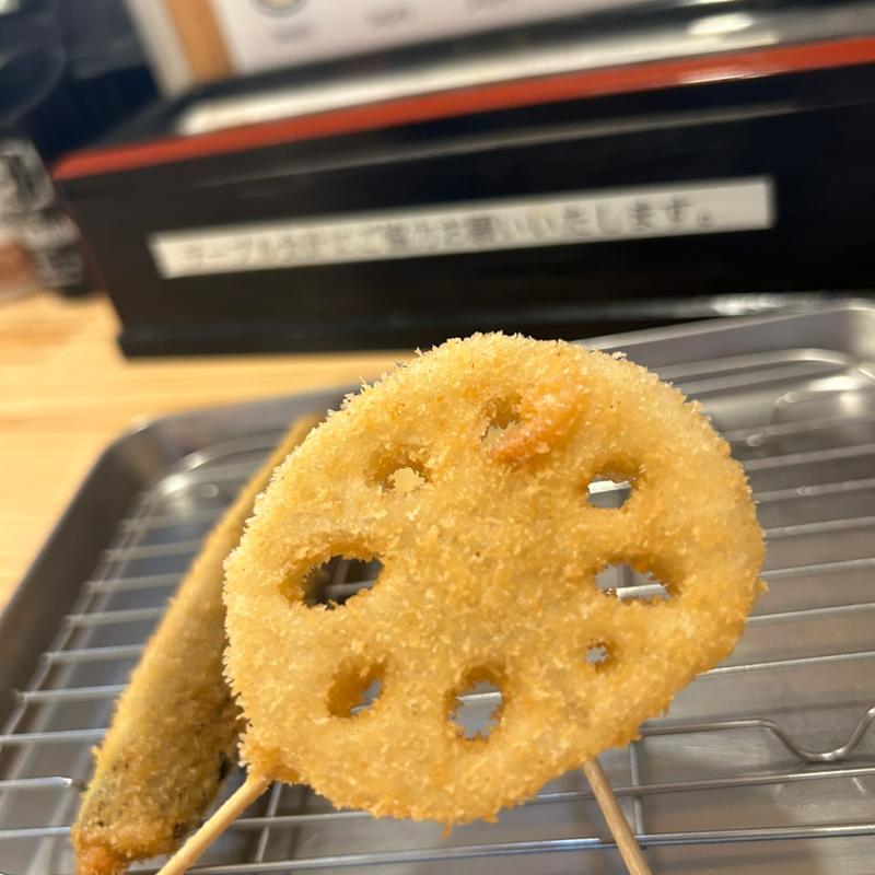 レンコン(串カツ田中 津駅前店)