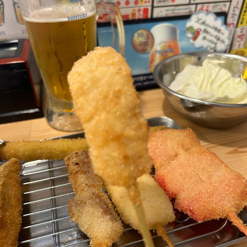 串カツ豚(串カツ田中 津駅前店)