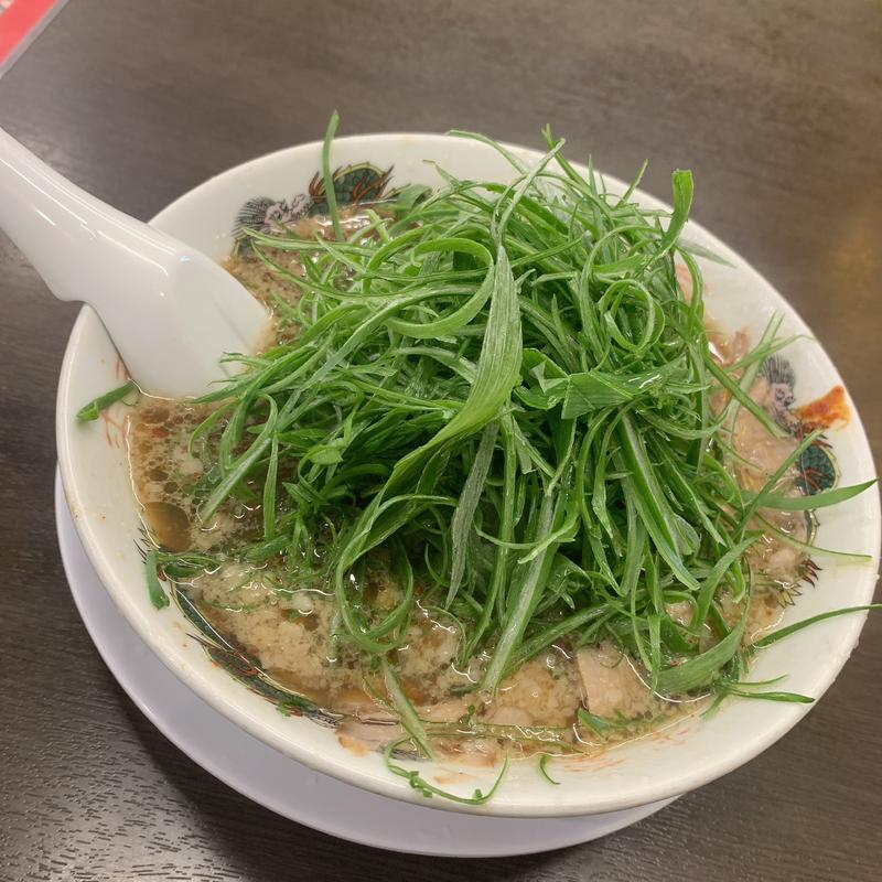 背脂醤油ラーメン(来来亭 大橋店)