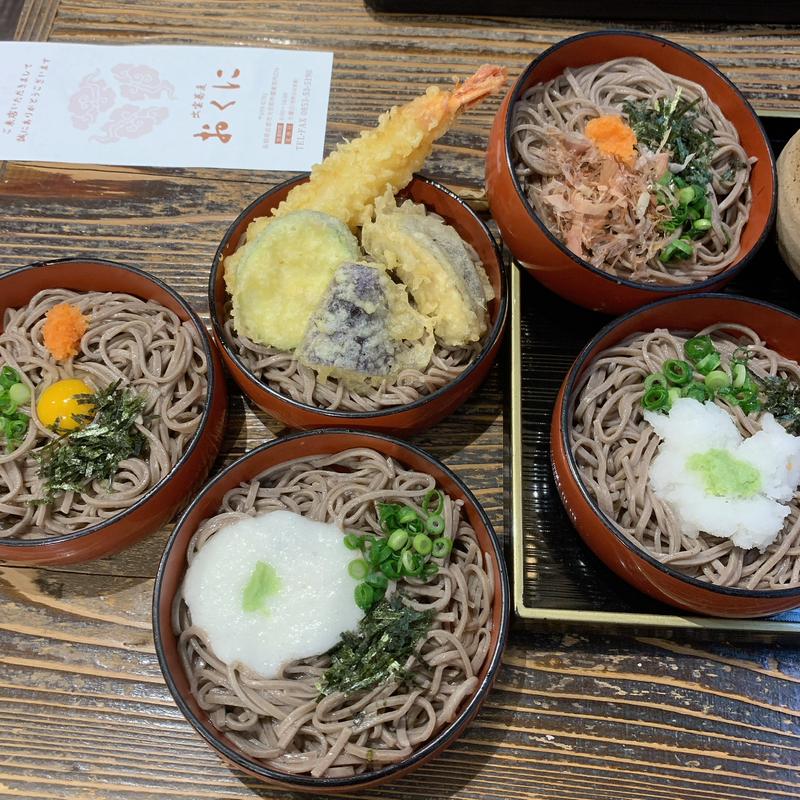 出雲そば五段(おくに （そば処おくに）)