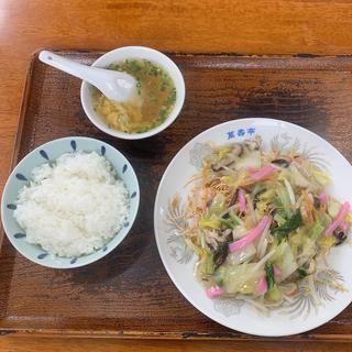 皿うどんセット(萬寿亭 )