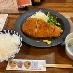 厚切り上ロースカツ定食(かつきち)