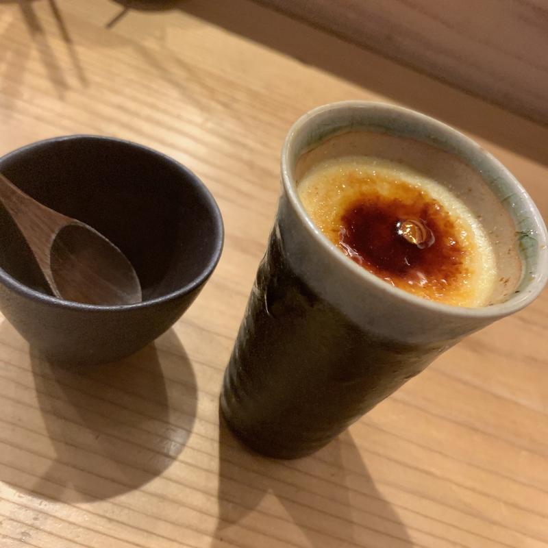 自家製プリン(一本竹通　酉や)