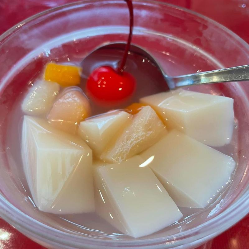 杏仁豆腐(中国料理 宝山)