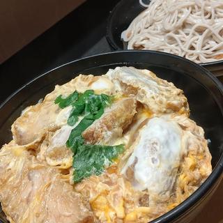 満腹カツ丼セット(小諸そば 代々木店)