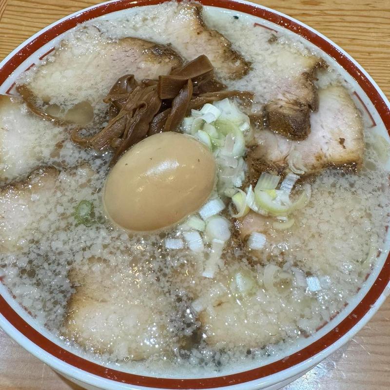 肉そば 味付玉子(中華そば専門 田中そば店 九段下店)