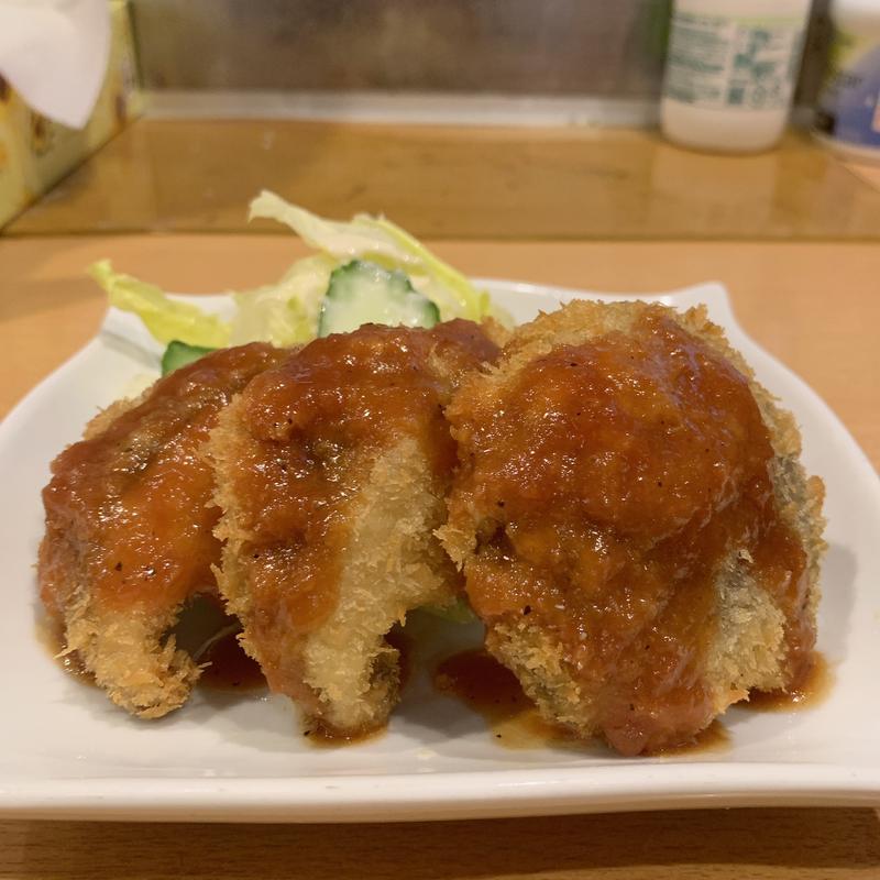 肉厚椎茸揚げ(おはし )