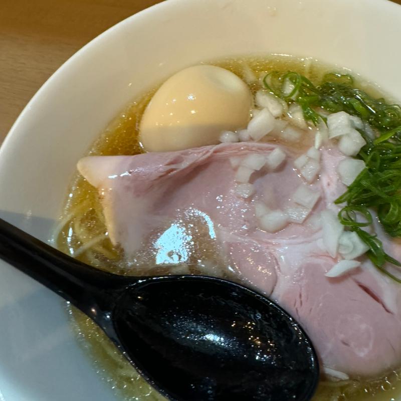 冷やし煮干し蕎麦 塩(夜空と大地sake＆noodle)