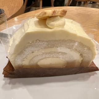 バナナの米粉ロールケーキ(スターバックスコーヒー 堺筋本町店)