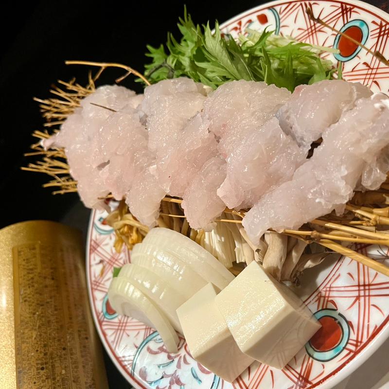 鱧しゃぶしゃぶ(多満喜)