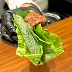 和牛カルビのサムギョプサル(焼肉割烹QUON)