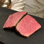 和牛ランプの炭火焼き