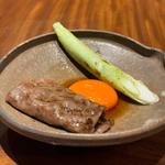 和牛サーロイン焼きすき(焼肉割烹QUON)