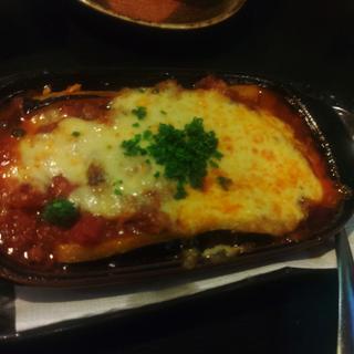 ナスミートチーズ焼き(たらくや)
