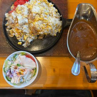 焼きカレーピラフ