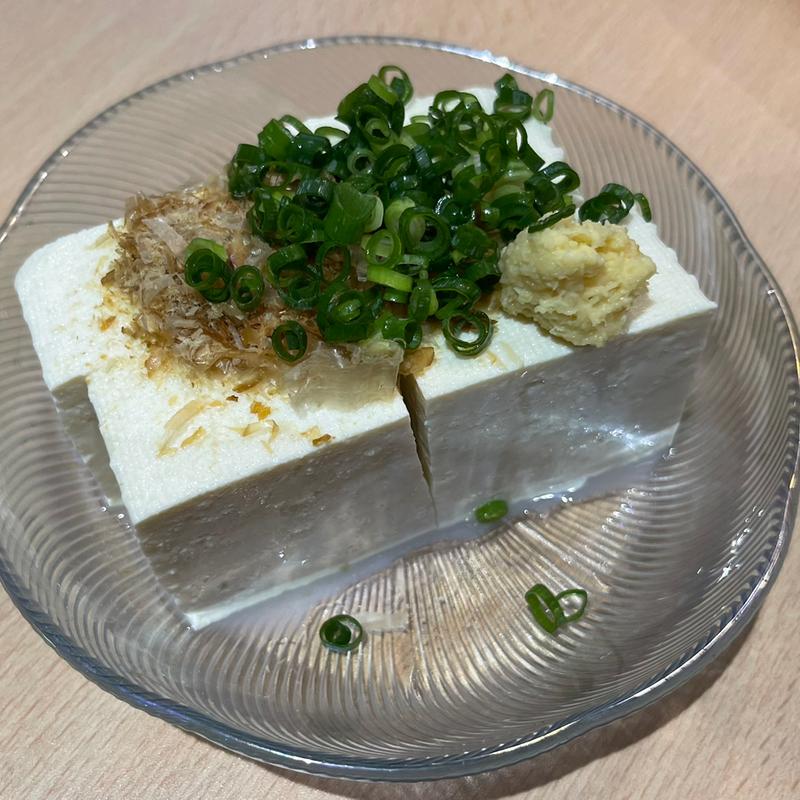 冷奴(寿司Diningせいのじ)