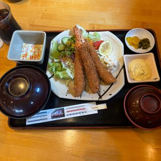 大エビフライランチ(ハーフタイム)