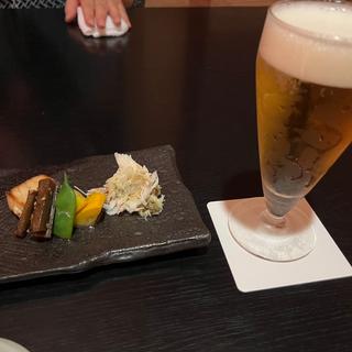 生ビール　小(うまい魚　うまい酒　楽 （RAKU）)