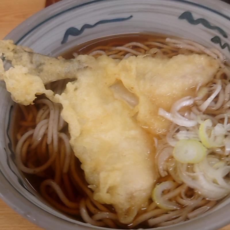 あじ天そば(花丸そば)