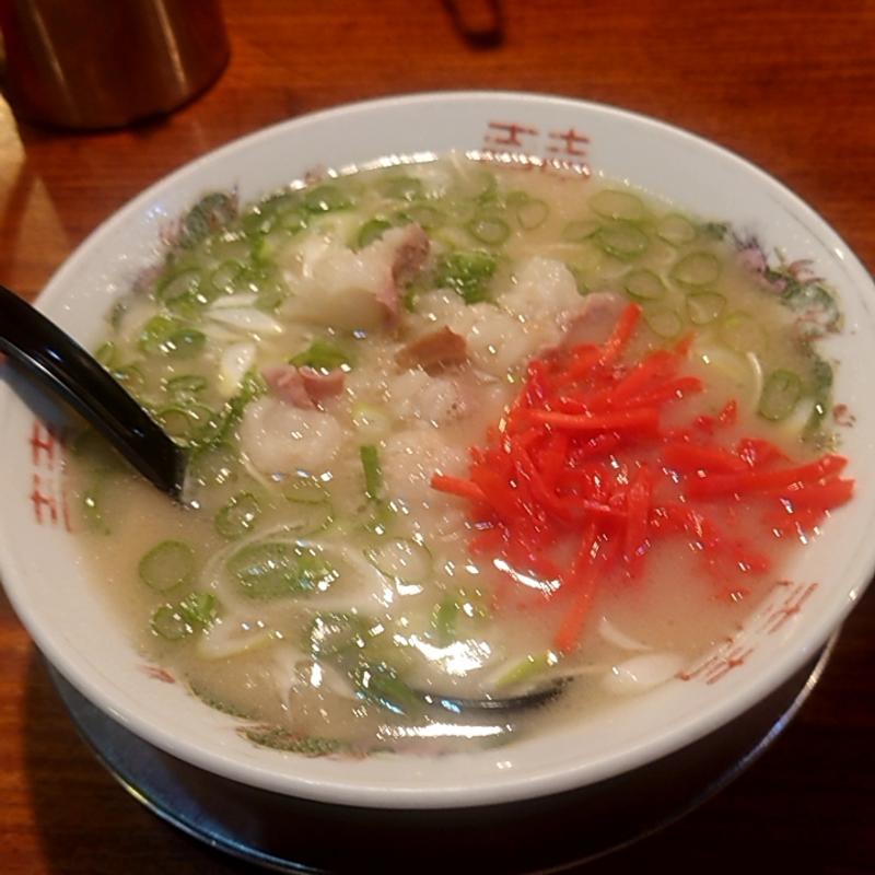 ネギもつラーメン(昭和ホルモン食堂)