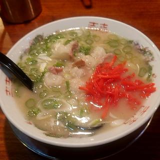 ネギもつラーメン(昭和ホルモン食堂)