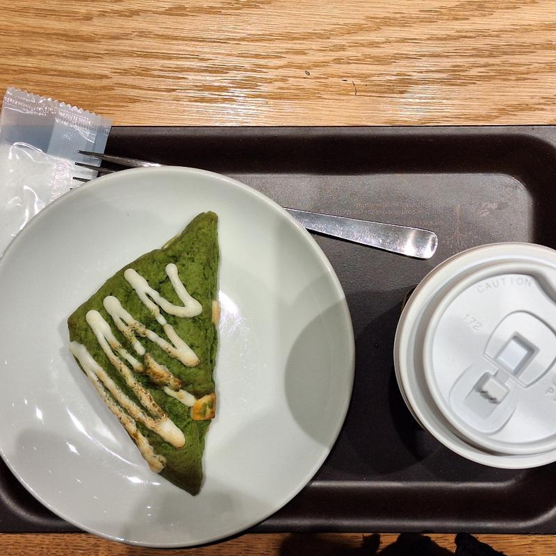 宇治抹茶ホワイトチョコスコーン(スターバックス コーヒー イオンタウン伊賀上野店)