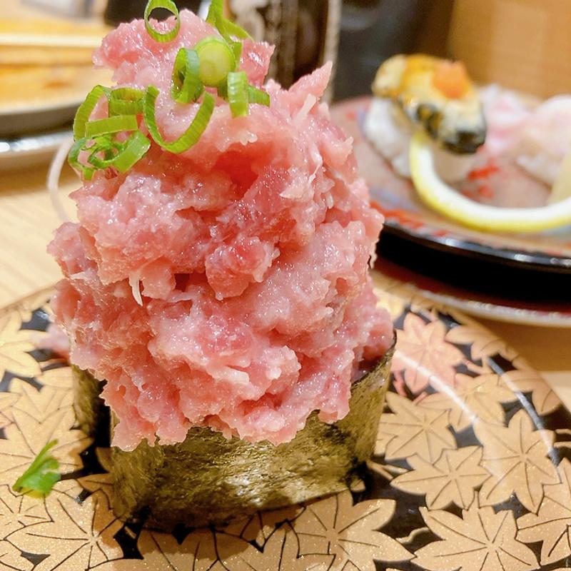 びっくりねぎとろ(すし辰 ekie店)