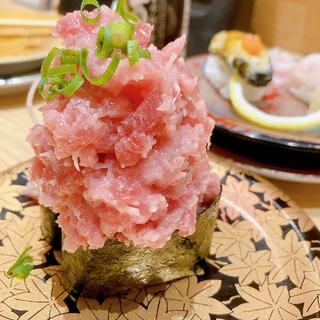びっくりねぎとろ(すし辰 ekie店)