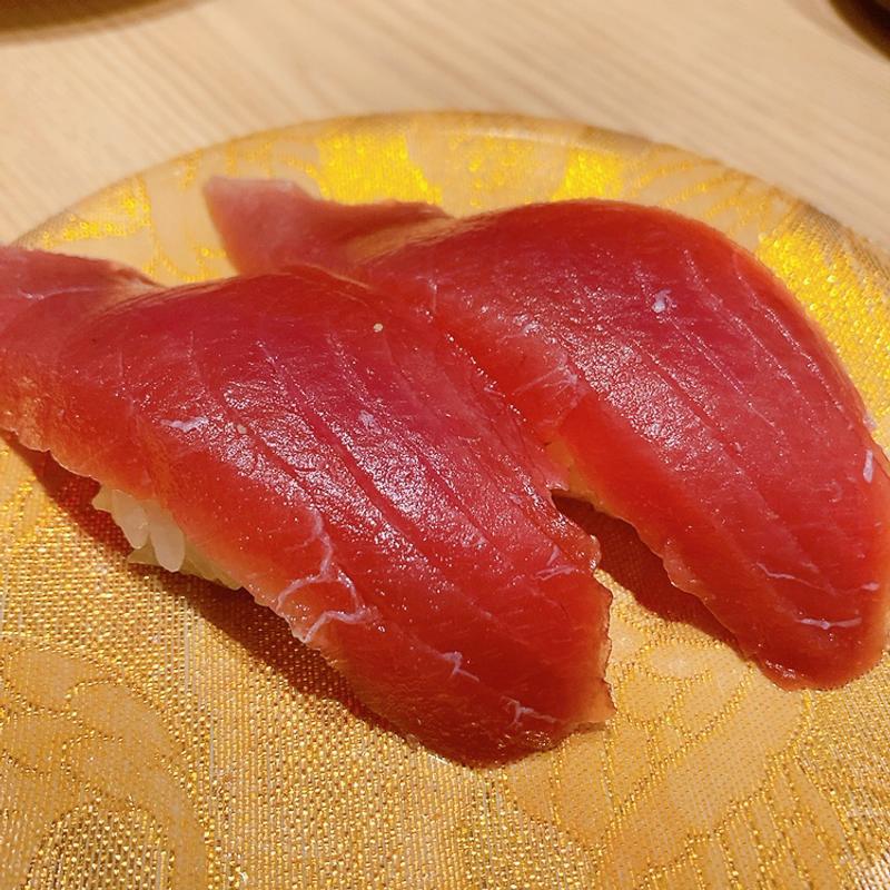 生本まぐろ赤身(すし辰 ekie店)