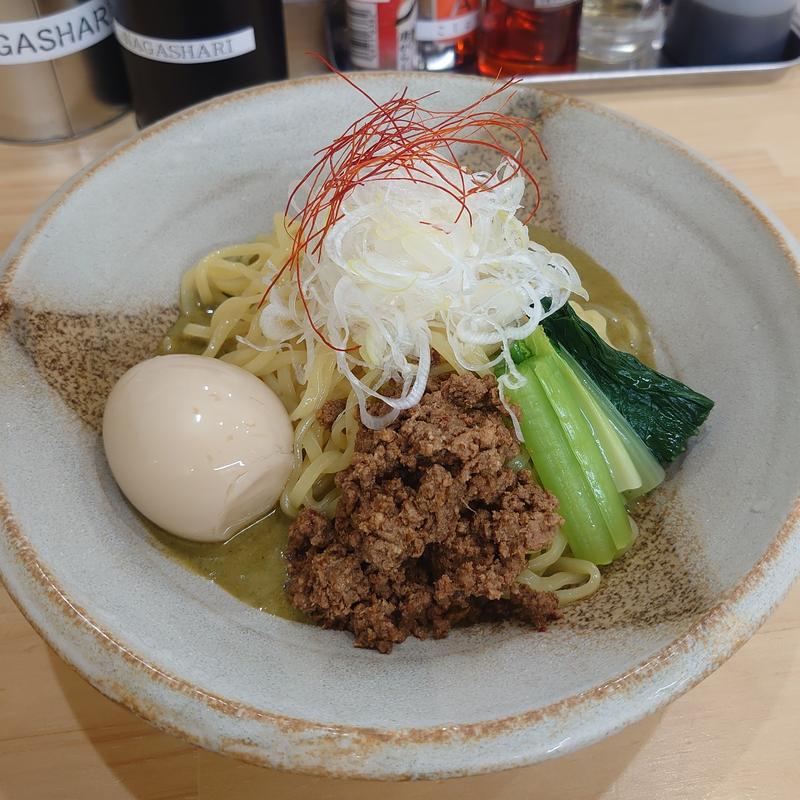 冷やしほうれん草仕立て坦々麺(NAGASHARI)