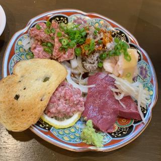 刺し盛り(焼肉ノ眞﨑(まさき)【鹿児島黒牛】)