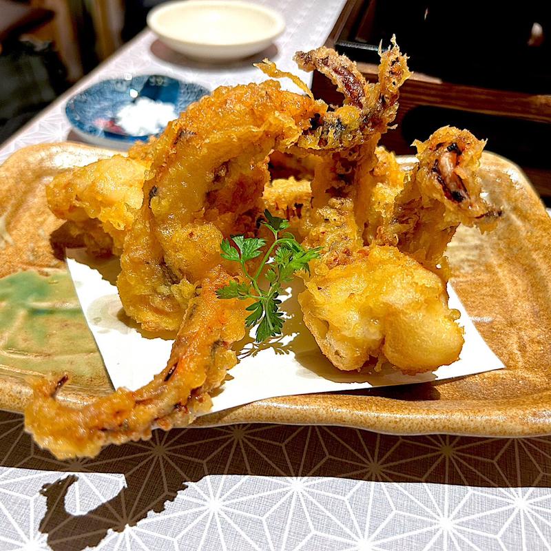 いかゲソ天ぷら(青森屋がほんず)