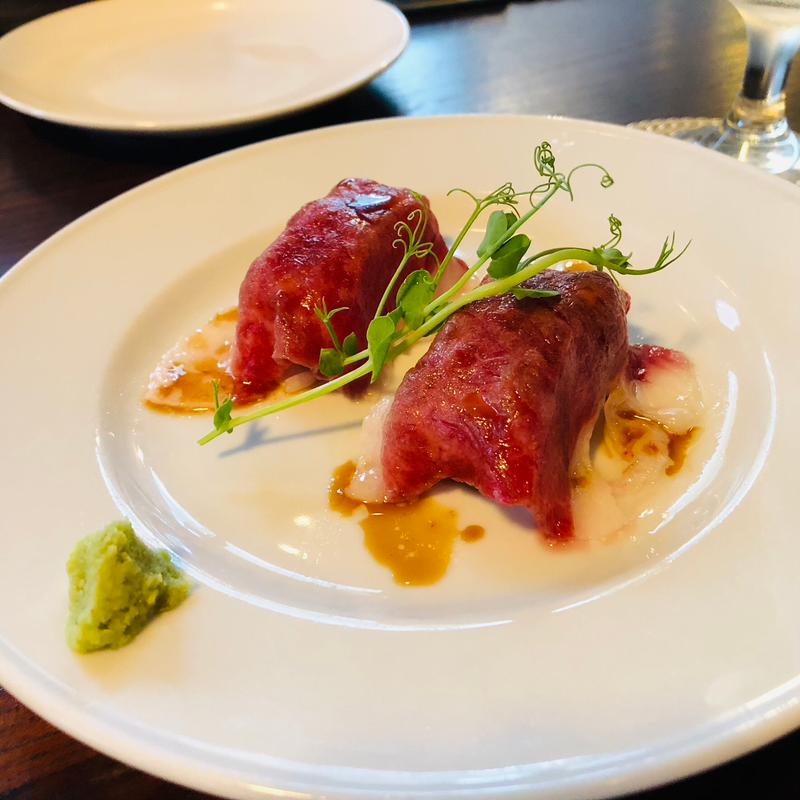 肉寿司(黒毛和牛とパスタとワイン Keith pace -キースペース-)