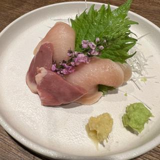 鶏のお造り(炭火焼鳥 とり将)