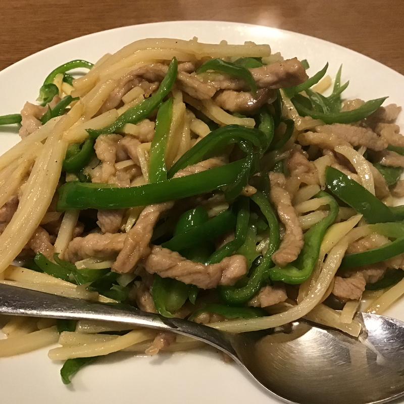 青椒肉絲(中国料理 楼蘭)