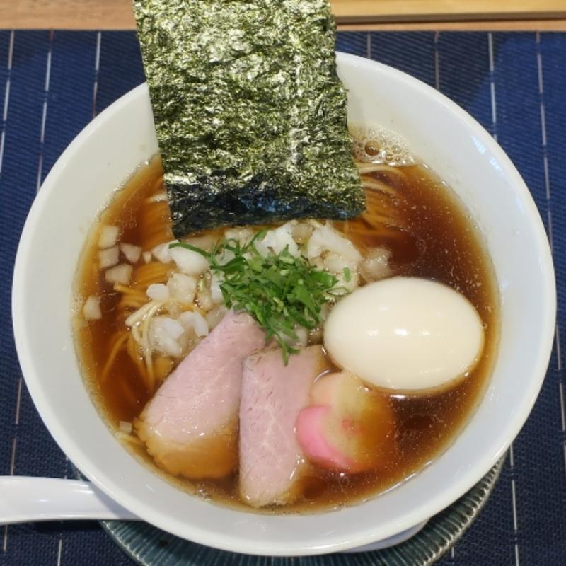 煮干しソバ(中華ソバ 篤々 TOKU-TOKU)