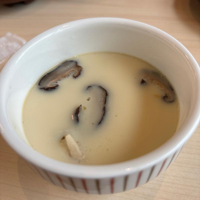 焼津産かつおだしの特製茶碗蒸し(はま寿司 川崎平店)