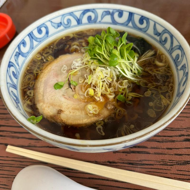 こってり魚介和だし中華そば(田舎屋 )