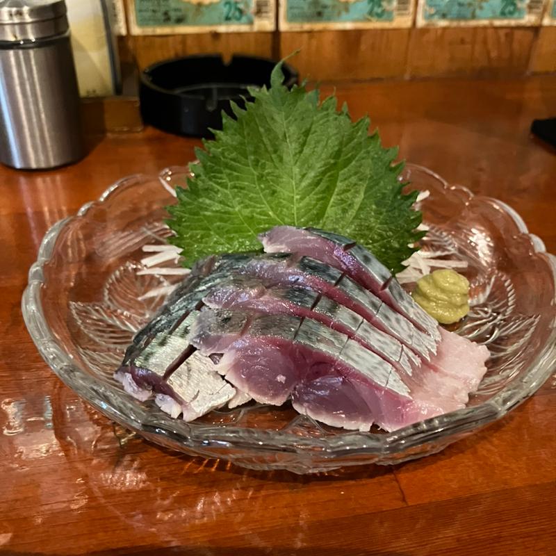 自家製しめ鯖(江戸川酒場)