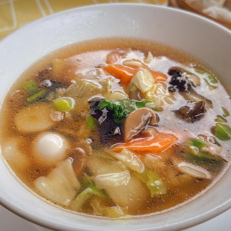 五目あんかけ汁そば(三笠 （ミカサ）)