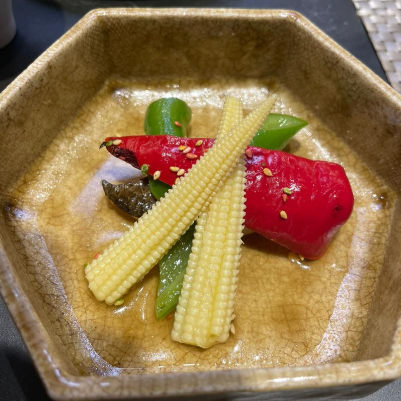 ヤングコーン(鮨 無垢)