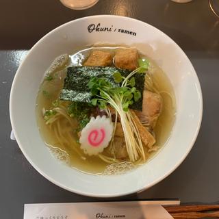 焼きあご中華そば(おくにらーめん)