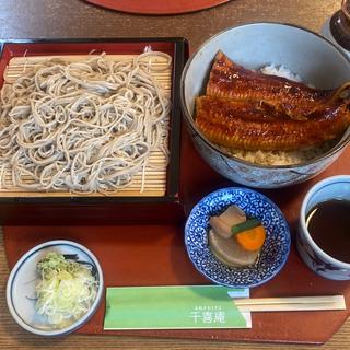 うな丼セット(千喜庵～手打ち蕎麦～ （東区下木戸）)