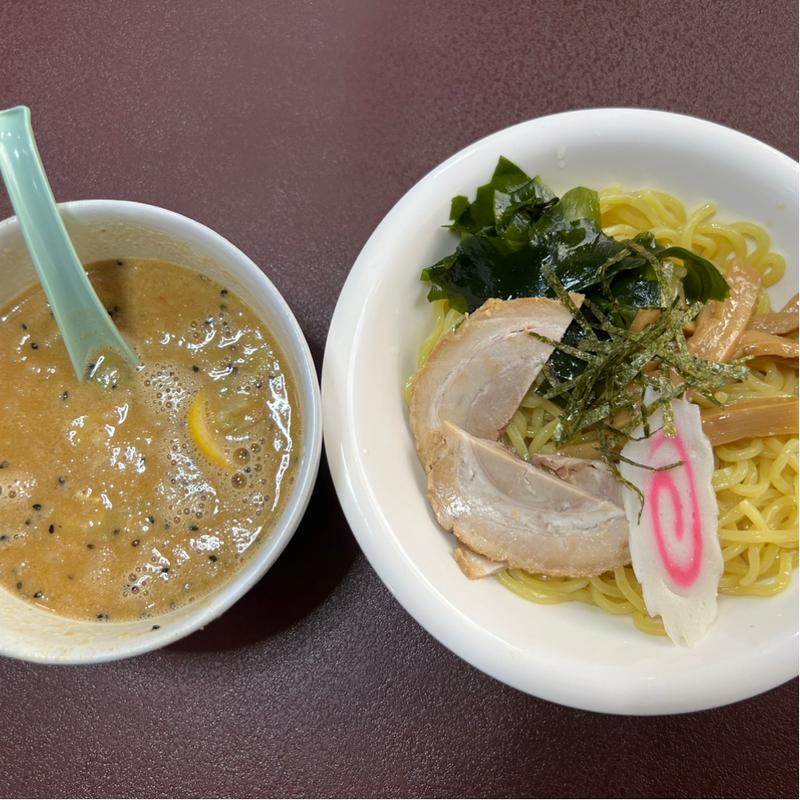 つけ麺(味噌)(千代田しらかばラーメン )