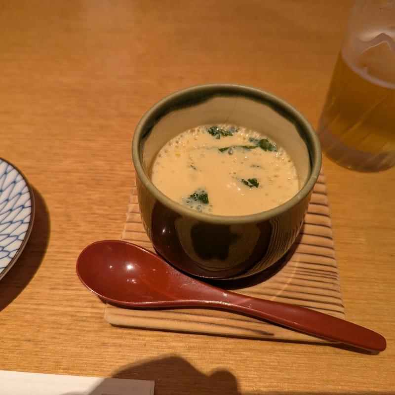 茶碗蒸し(築地玉寿司 大船ルミネウィング店)