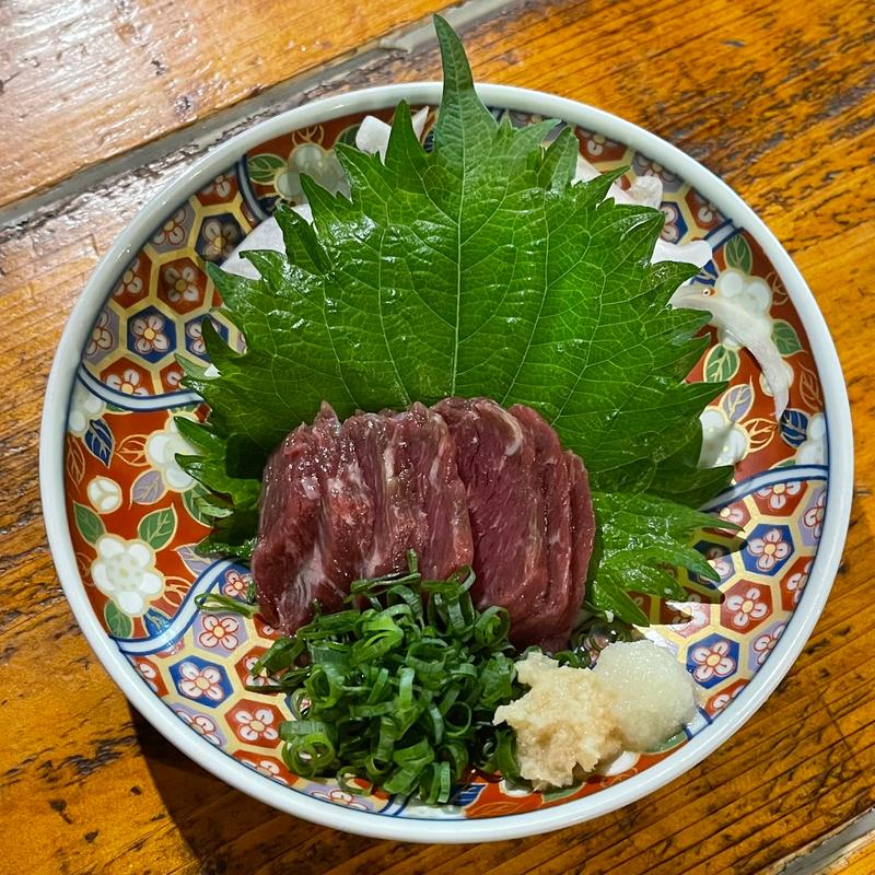 特上馬刺し(ながしろ )