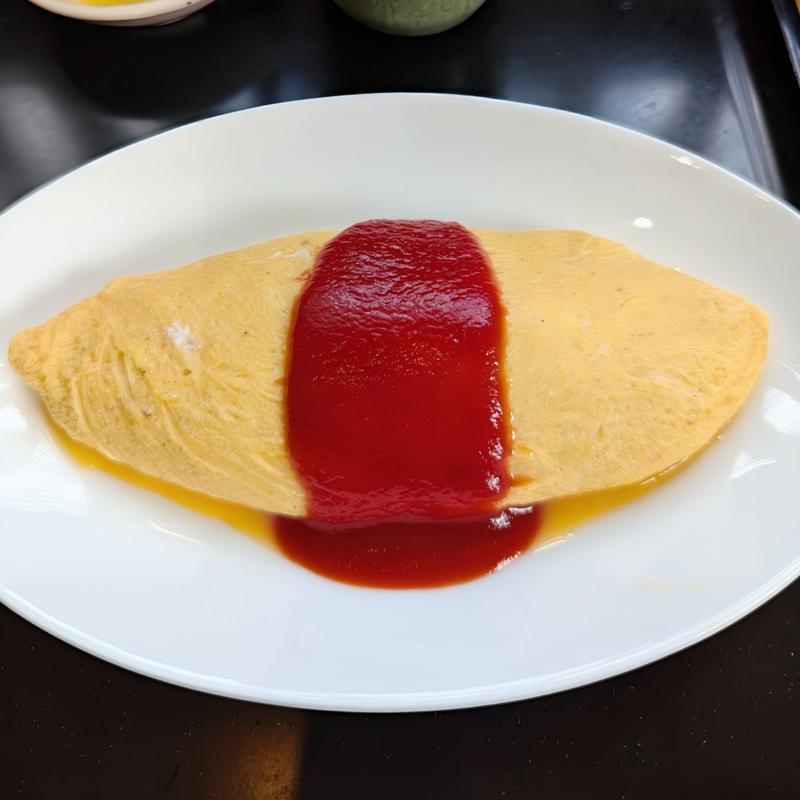 オムレツ(卵かけご飯専門店 但熊)